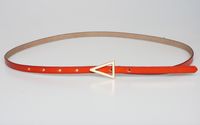 Fashion Triangle Leather Thin Belt Wholesale sku image 4