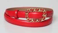 Fashion Cowhide Concave Shape Woven Belt Wholesale sku image 1