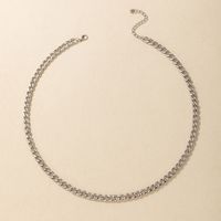 New Fashion Wild Thick Chain Simple Necklace main image 3