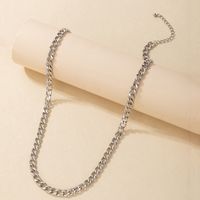 New Fashion Wild Thick Chain Simple Necklace main image 5