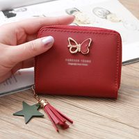 Fashion Bowknot Printing Portable Wallet Wholesale sku image 1