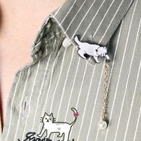 New Fashion Style Sweet Cute Cat Brooch main image 3