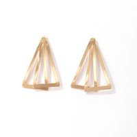 New Fashion Simple Geometric Triangle Earrings main image 6