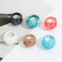 Fashion Geometric Resin Ring Wholesale main image 6