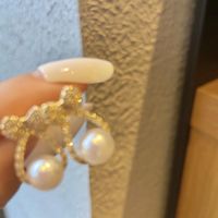 Fashion Alloy Pearl Earrings Wholesale main image 5