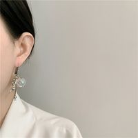 Fashion Tassel Ball Alloy Earrings Wholesale main image 1