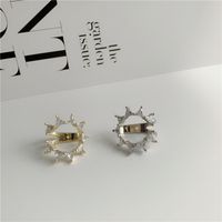 Fashion Triangle Zircon Ear Bone Clip main image 4