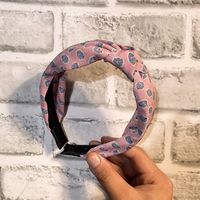Fashion Simple Knotted Letter Hairband main image 3