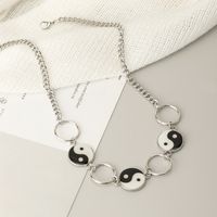 Fashion Geometric Tai Chi Gossip Necklace main image 1