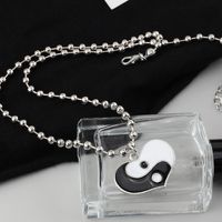Fashion Tai Chi Gossip Alloy Necklace Wholesale main image 4