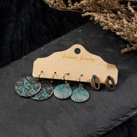 Bohemian 3-piece Tassel Earring Set sku image 5