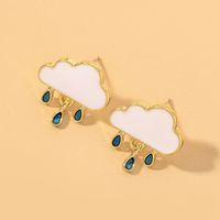Fashion Cloud Raindrop Earrings main image 1