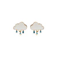 Fashion Cloud Raindrop Earrings main image 6