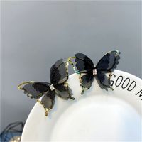 Fashion Hollow Butterfly Diamond-studded Earrings main image 5