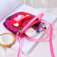 Cartoon Sequined Bow Children's Shoulder Bag main image 5