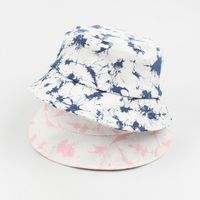 Chapeau De Pêcheur Coréen Tie-dye À Bords Courts Et Résistant Au Soleil main image 6