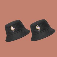 Fashion Black Moon Sunshade Fisherman Hat main image 3