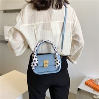 جديد الكورية الأزياء المحمولة الحلوى اللون الكتف حقيبة main image 4