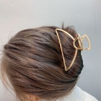 Pince À Cheveux En Alliage De Grande Taille Géométrique De Corée sku image 5