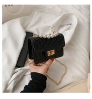Fashion Chain Pearl Messenger Shoulder Portable Bag sku image 5