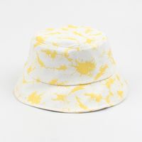 Sombrero De Pescador Coreano De Ala Corta A Prueba De Sol Con Efecto Tie-dye sku image 4