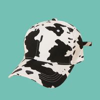 Cute Sunshade Cow Pattern Cap sku image 3