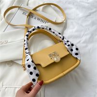 New Korean Fashion Portable Candy Color Shoulder Bag sku image 2