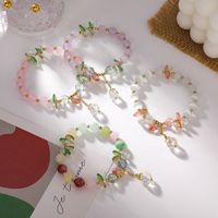 Bracelet En Perles De Cristal De Couleur Mode main image 4