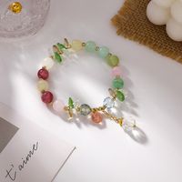 Fashion Color Crystal Beaded Bracelet sku image 3