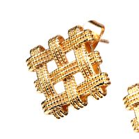 Retro Hollow Square Earrings Wholesale main image 6