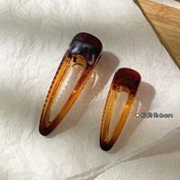 Korean Fashion Transparent Hair Clip Set sku image 4