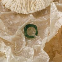 Korean Transparent Resin Blooming Ring sku image 5