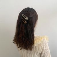Korean Fashion Transparent Hair Clip Set main image 3