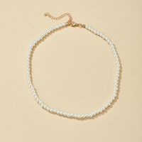Korean Pearl Alloy Necklace Wholesale main image 7