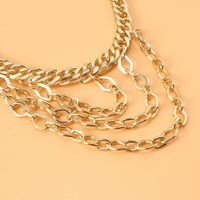 Simple Chain Multi-layer Tassel Alloy Anklet main image 5
