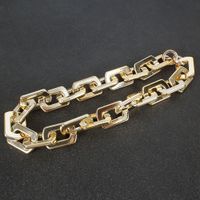 Fashion Square Thick Chain Necklace Wholesale main image 3