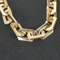 Fashion Square Thick Chain Necklace Wholesale main image 5