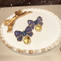 Fashion Candy Color Bow Stud Earrings main image 5