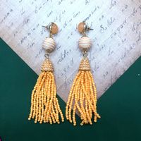 Fashion Miyuki Beads Tassel Earrings Wholesale main image 4