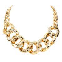 Retro Thick Chain Alloy Necklace Wholesale sku image 1