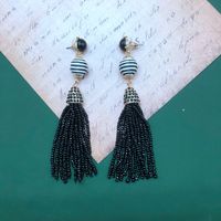 Fashion Miyuki Beads Tassel Earrings Wholesale sku image 7