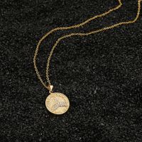 Mode Geometrische Kupfer Eingelegte Zirkon Halskette Großhandel main image 5