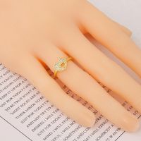 Retro Heart Moon Ring Wholesale main image 3