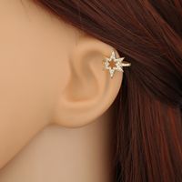 New Simple Copper Micro-inlaid Zircon Ear Clips sku image 6