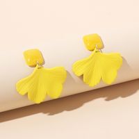 Simple Candy Color Flower Earrings Wholesale main image 3