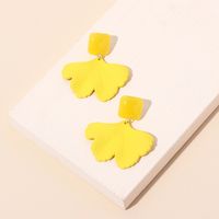Simple Candy Color Flower Earrings Wholesale main image 5