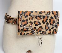 Taillentasche Mit Leopardenmuster Und Punk-kette main image 3