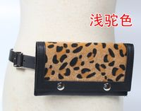 Retro Colorful Leopard Print Waist Bag main image 6