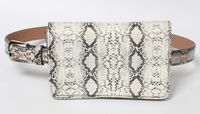 Snake Leopard Pattern Thin Belt Taillentasche main image 5