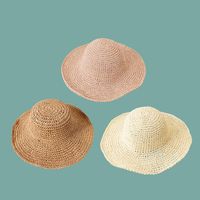 Fashion Big Eaves Sunshade Breathable Straw Hat Wholesale main image 1